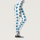 Blauwe hond leggings (Rechts)