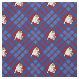 Blauwe hond stof