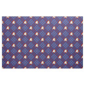 Blauwe hond stof (Fat Quarter)