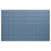 Blauwe hond van de grote Pyreneeën Stof (Yard (91,4 cm))