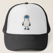 Blauwe hond van Galapagos Booby Trucker Pet (Voorkant)