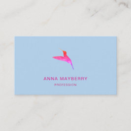 Blauwe hond visitekaartje