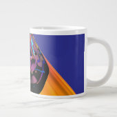 Blauwe honden grote koffiekop (Rechts)