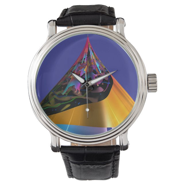 Blauwe honden horloge (Voorkant)