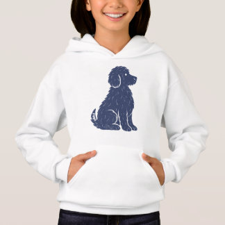 Blauwe Honden Silhouet Minimaal Kunst