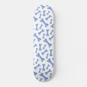 Blauwe Hondenbotten Delicate Cute Puppies Dierenli Persoonlijk Skateboard