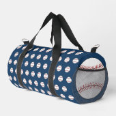 Blauwe honkbal duffel tas (Rechterhoek)