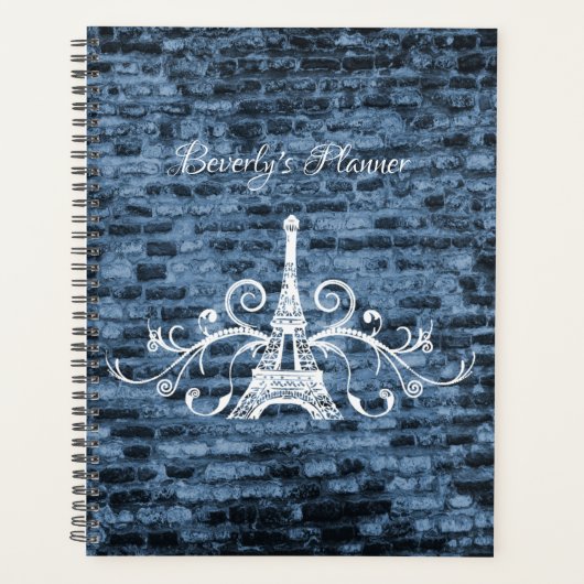 Blauwe hoogspanner voor Eiffel Planner (Voorkant)