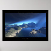 blauwe hoop poster (Voorkant)