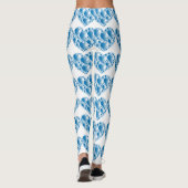 BLAUWE HOORZITTEN LEGGINGS (Achterkant)