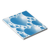 BLAUWE HOORZITTEN NOTITIEBLOK (Schuin)