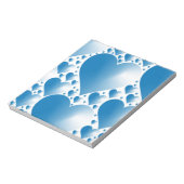 BLAUWE HOORZITTEN NOTITIEBLOK (Linkerzijde)