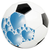 BLAUWE HOORZITTEN VOETBAL (Drie kwart)