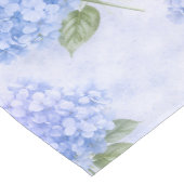 Blauwe Hortensia Aquarel Kust Tafelloper (Hoek)