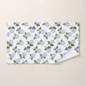 Blauwe Hortensia Bloei Bad Handdoek (Handdoek)