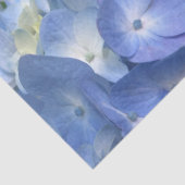 Blauwe hortensia bloeit tissuepapier (Detail)