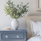 Blauwe hortensia bloem bloei keramische knop