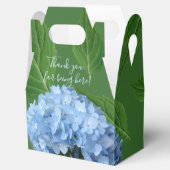 Blauwe Hortensia Bloem Bruiloft Feest Dank Je Bedankdoosjes (Geopend)