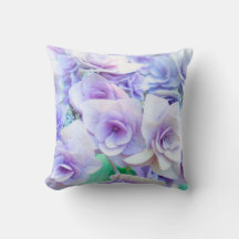 Blauwe hortensia bloemen