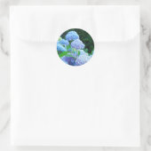 Blauwe Hortensia Bloemen stickers Zomer Tuin (Tas)