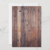 Blauwe Hortensia Bloemenschildering in Waterverf V Kaart (Achterkant)