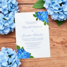 Blauwe Hortensia Bloemhuwelijk