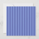 Blauwe Hortensia Bruidsdouche Kaart (Achterkant)