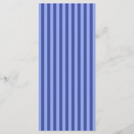 Blauwe Hortensia Bruiloft Menu (Achterkant)