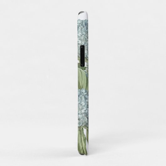 Blauwe Hortensia Case-Mate iPhone Case (Achterkant/rechts)