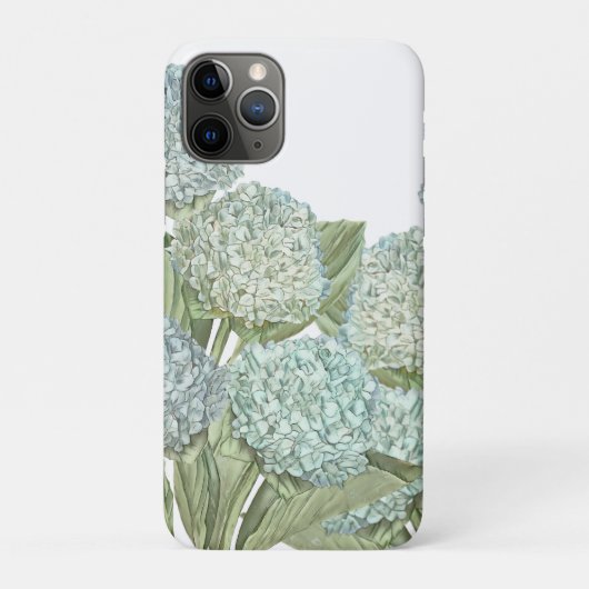 Blauwe Hortensia Case-Mate iPhone Case (Achterkant)