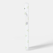 Blauwe Hortensia Groene Vaas Kustpatroon Case-Mate iPhone Case (Achterkant / Links)