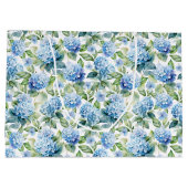 Blauwe Hortensia Groot Cadeauzakje (Achterkant)