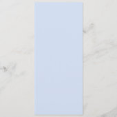 Blauwe Hortensia Klassiek Menu (Achterkant)