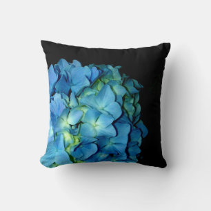 Blauwe Hortensia Kussen