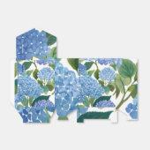 Blauwe hortensia | Mooie bloem Bedankdoosjes (Uitgevouwen)