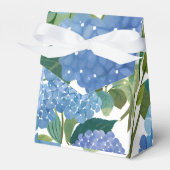 Blauwe hortensia | Mooie bloem Bedankdoosjes (Voorkant Zijde)