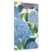 Blauwe hortensia | Mooie bloemen Struik Klembord (Rechts)