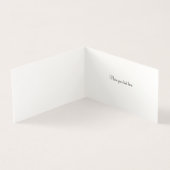 Blauwe hortensia mooie bruiloft kaart (Binnen)