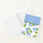 Blauwe Hortensia Notitieboek (Binnen)
