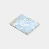Blauwe Hortensia Post-it Notities Post-it® Notes (Schuin)