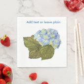 Blauwe hortensia servetten (Insitu)