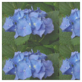 Blauwe Hortensia Stof (Close Up)