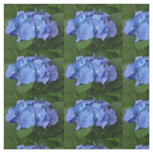 Blauwe Hortensia Stof