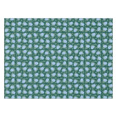 Blauwe Hortensia Tafelkleed op Maat (Voorkant (Horizontaal))
