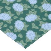 Blauwe Hortensia Tafelkleed op Maat (Gekanteld)