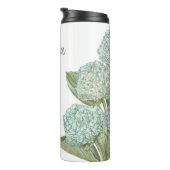 Blauwe Hortensia Thermosbeker (Geroteerd rechts)