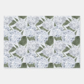 Blauwe Hortensia Tuin Bloemen  Inpakpapier Vel (Voorkant 2)
