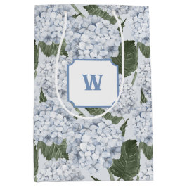 Blauwe Hortensia Tuin Bloemen Medium Cadeauzakje