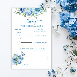 Blauwe Hortensia Voorspelling en Advies Spelkaart