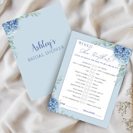 Blauwe hortensia zou ze liever Vrijgezellenfeest s